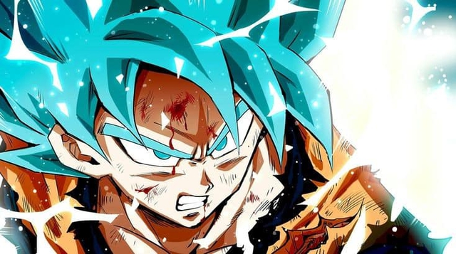 Dragon Ball: Các nghệ sĩ rủ nhau remake lại một phân cảnh Goku ở trạng thái Super Saiyan Blue, nhìn chỉ thấy trất - Ảnh 8.