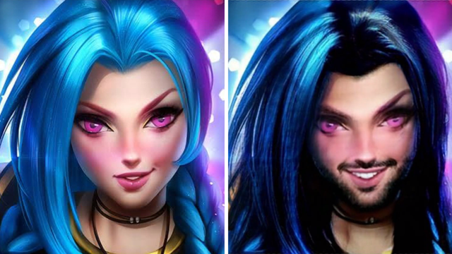 Bắt trend Faceapp, tướng LMHT và LMHT: Tốc Chiến cũng đồng loạt chuyển giới, nổi nhất vẫn là đấng Yasuo - Ảnh 9. Bắt trend Faceapp, tướng LMHT và LMHT: Tốc Chiến cũng đồng loạt chuyển giới, nổi nhất vẫn là đấng Yasuo - Ảnh 9.