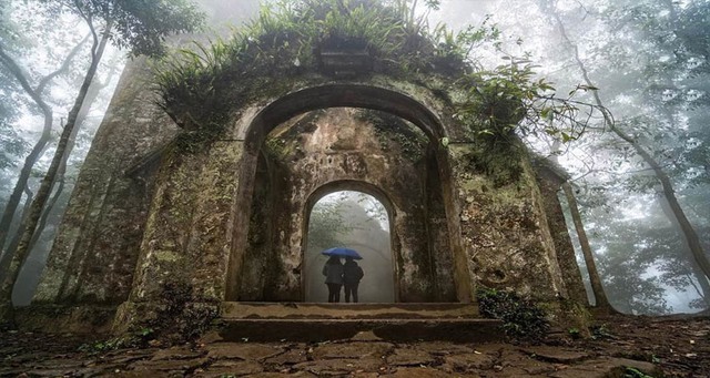 Khám phá những địa điểm bỏ hoang như game kinh dị tại Việt Nam: Nhà thờ cổ Ba Vì - Ảnh 7.