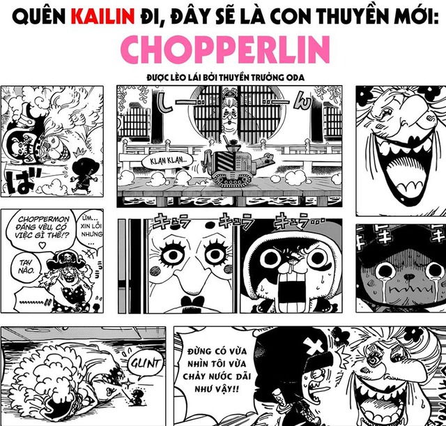 Tổng hợp loạt ảnh chế siêu hài hước về băng Big Mom và các nhân vật tấu hài trong One Piece chapter 981 - Ảnh 4.