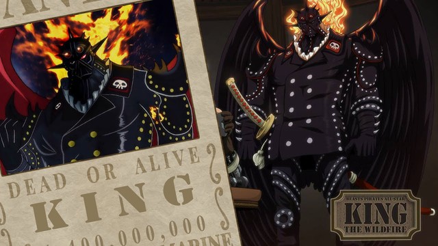 Trong khi đó King hỏa hoạn đã từng nhận được sự đề nghị của Kaido và cả Big Mom gia nhập băng của 2 Tứ hoàng này