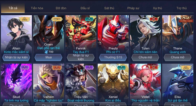 Liên Quân Mobile: Cận cảnh khối tài sản ingame khủng mà người nạp tiền tỷ cũng không thể có - Ảnh 2.