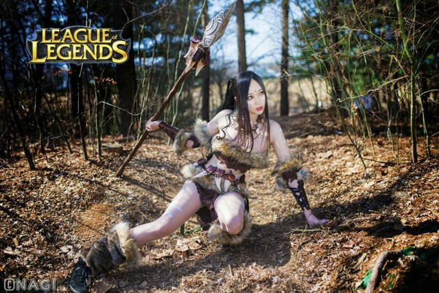 Rạo rực với cosplay Nidalee tâm hồn căng mọng, trắng hồng từng milimet của nữ coser Hàn Quốc - Ảnh 6.