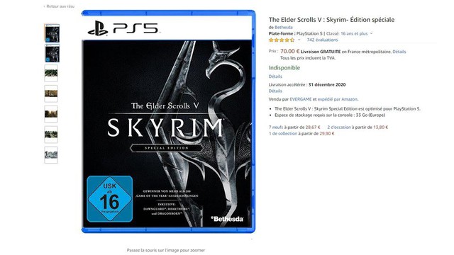 Skyrim có mặt trên PS5 ? - Ảnh 1.