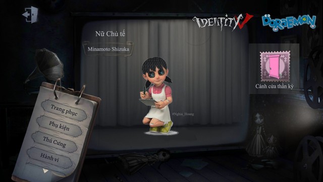 Ám ảnh với dàn nhân vật Doraemon bỗng xuất hiện trong Identity V cùng diện mạo cực kỳ creepy - Ảnh 3.