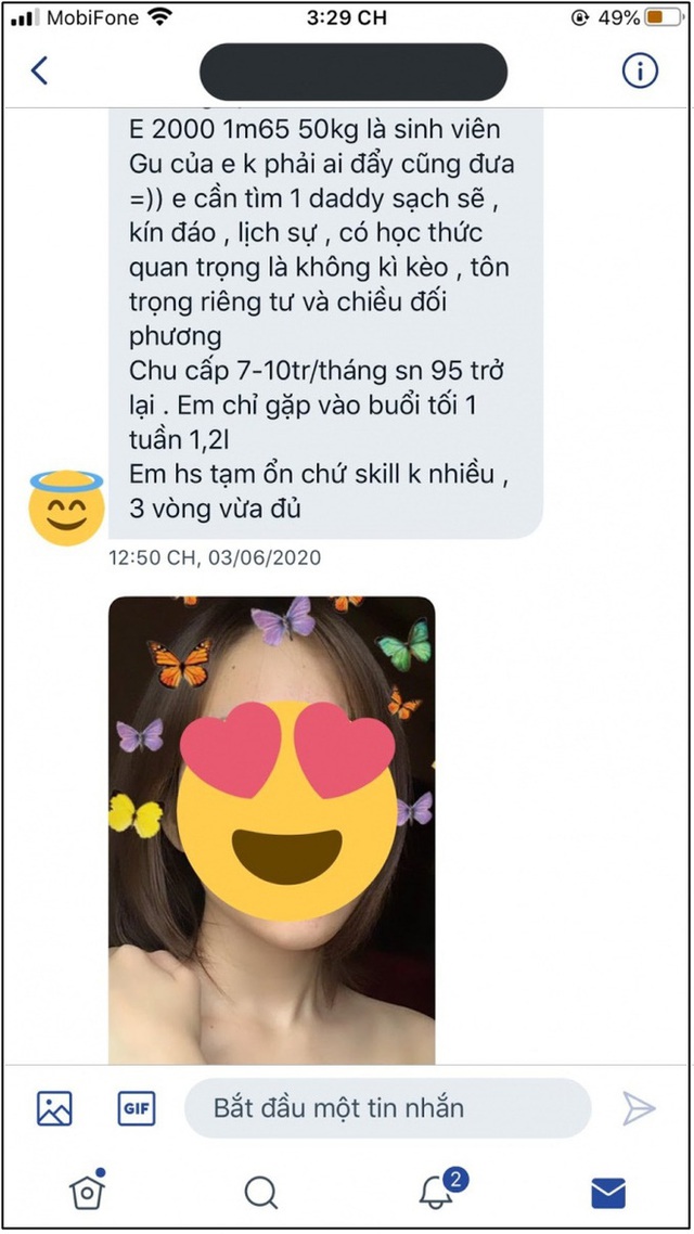 Các nữ sinh 2k vào group kín tìm sugar daddy chu cấp 8 - 10 triệu/ tháng, chuyên gia lên tiếng: Cần lên án nhưng khó xử lý - Ảnh 2.