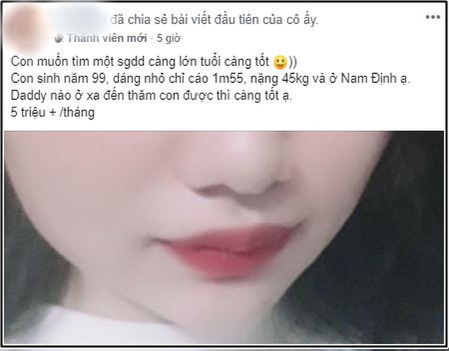 Các nữ sinh 2k vào group kín tìm sugar daddy chu cấp 8 - 10 triệu/ tháng, chuyên gia lên tiếng: Cần lên án nhưng khó xử lý - Ảnh 4.