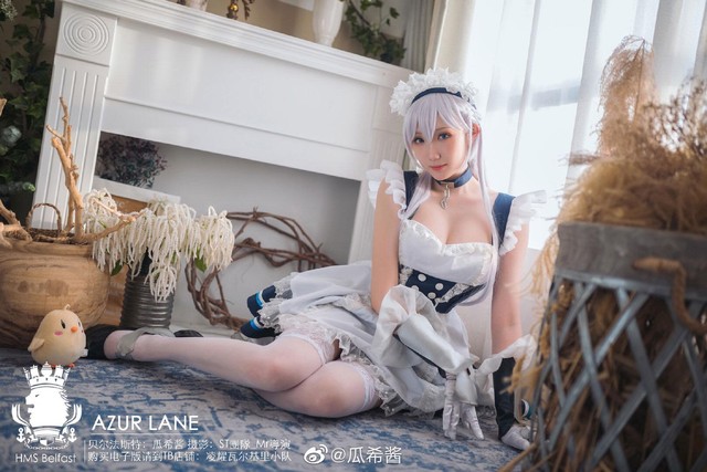 Gái xinh thì ai cũng thích, nhưng xinh như Belfast phiên bản cosplay nóng bỏng thế này thì ai mà chịu được - Ảnh 7.