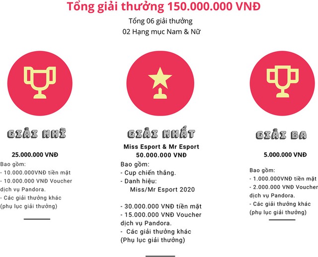 Miss & Mr Esport 2020 – Tìm kiếm gương mặt tài năng thể thao điện tử với tổng giá trị tiền thưởng 150 triệu chính thức khởi động - Ảnh 2.