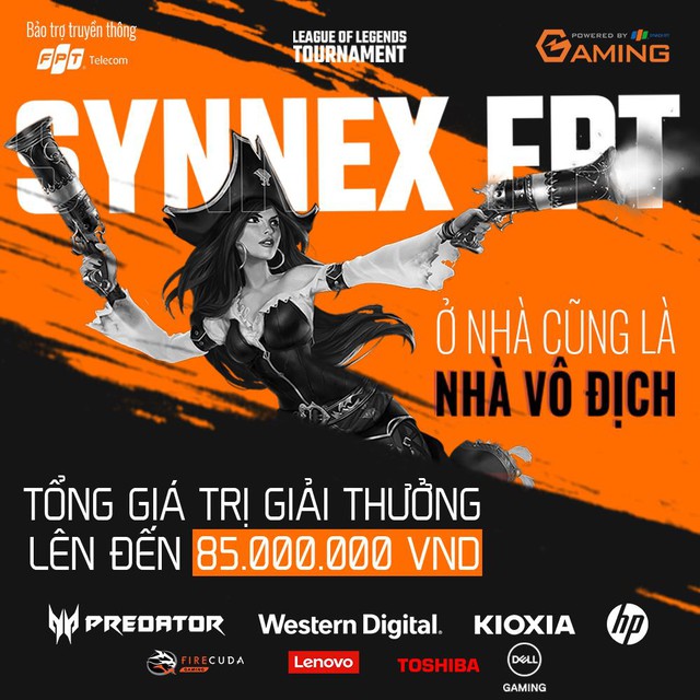 Synnex FPT tổ chức giải đấu Giải đấu LMHT Ở nhà cũng là nhà vô địch với tổng giải thưởng trị giá 85.000.000VNĐ - Ảnh 1.