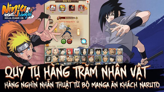 Game Naruto đấu tướng 10 vs 10 Ninja Làng Lá Mobile cập bến làng game Việt - Ảnh 2.