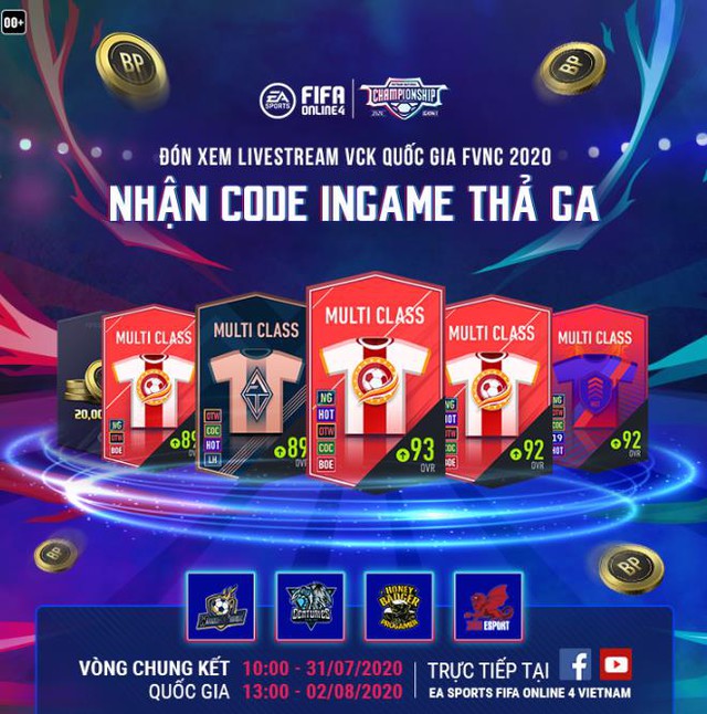 VCK FVNC 2020: Cuộc chiến quyết định, đi tìm nhà vua mới của FIFA Online 4 và đại diện Việt Nam tham dự EACC 2020 - Ảnh 2.