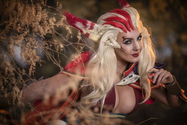 Choáng váng với cosplay Rakan phiên bản bốc ná thở: To thế này thì W hất tung nổi không đây... - Ảnh 3.