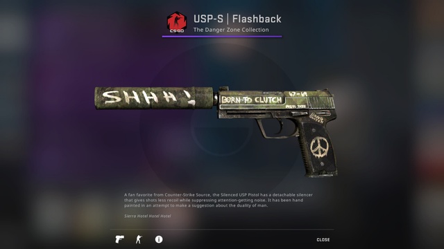 USP-S, mẫu súng lục thiện xạ trong CS:GO có gì đặc biệt? - Ảnh 1.