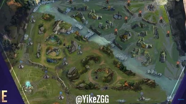 Rò rỉ map 4.0 của Liên Quân Mobile, game thủ khen đồ họa tiệm cận được với LMHT - Ảnh 4. Rò rỉ map 4.0 của Liên Quân Mobile, game thủ khen đồ họa tiệm cận được với LMHT - Ảnh 4.