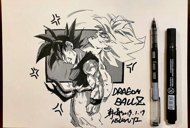 Dragon Ball: Mãn nhãn xem lại cuộc chiến giữa Frieza với Goku và nhóm chiến binh Z được tóm tắt qua tranh vẽ - Ảnh 2.