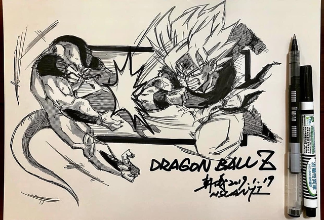 Dragon Ball: Mãn nhãn xem lại cuộc chiến giữa Frieza với Goku và nhóm chiến binh Z được tóm tắt qua tranh vẽ - Ảnh 5.