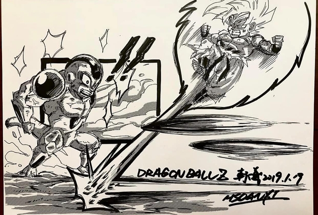 Dragon Ball: Mãn nhãn xem lại cuộc chiến giữa Frieza với Goku và nhóm chiến binh Z được tóm tắt qua tranh vẽ - Ảnh 14.