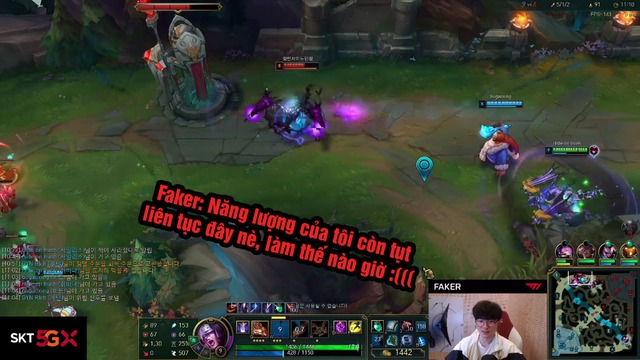 Chơi Sylas nhiều nhưng Faker lại không biết hết cơ chế của tướng, tưởng tụt năng lượng là do lỗi - Ảnh 4. Chơi Sylas nhiều nhưng Faker lại không biết hết cơ chế của tướng, tưởng tụt năng lượng là do lỗi - Ảnh 4.