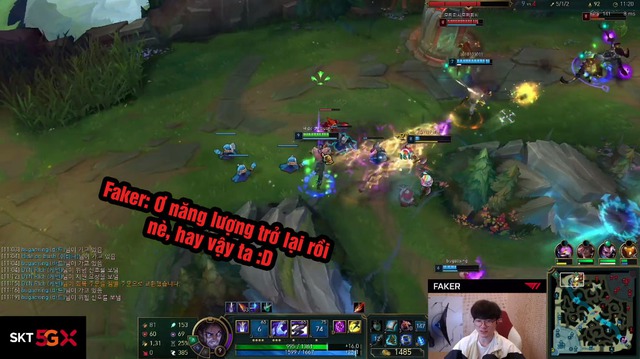 Chơi Sylas nhiều nhưng Faker lại không biết hết cơ chế của tướng, tưởng tụt năng lượng là do lỗi - Ảnh 5. Chơi Sylas nhiều nhưng Faker lại không biết hết cơ chế của tướng, tưởng tụt năng lượng là do lỗi - Ảnh 5.