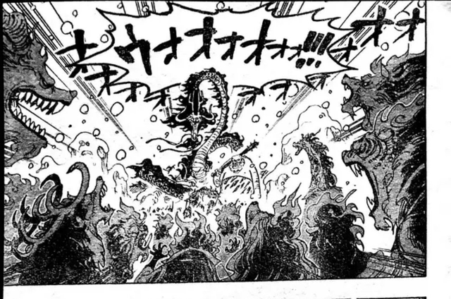 Những hình ảnh mới nhất trong One Piece chap 988: Tộc Mink hóa Sulong cực ngầu, Sanji tỏa sáng - Ảnh 3.
