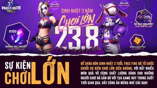 Game sinh tồn 100 triệu người chơi mỗi ngày và những con số ấn tượng của Free Fire sau 3 năm chạy bo - Ảnh 9.