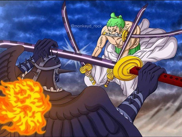 One Piece 988: Chán Sanji, nhiều độc giả thích Zoro chạm trán King cơ - Ảnh 2.