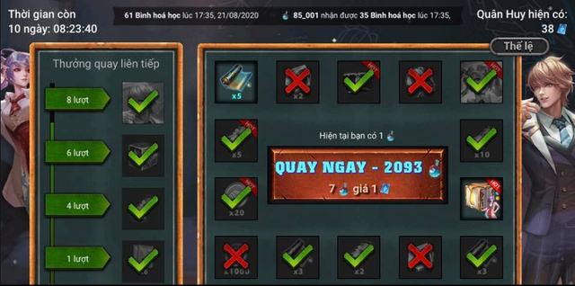 Liên Quân Mobile: Garena ưu đãi chưa từng có tiền lệ, game thủ nhân phẩm cao trúng 200 Quân Huy - Ảnh 2. Liên Quân Mobile: Garena ưu đãi chưa từng có tiền lệ, game thủ nhân phẩm cao trúng 200 Quân Huy - Ảnh 2.