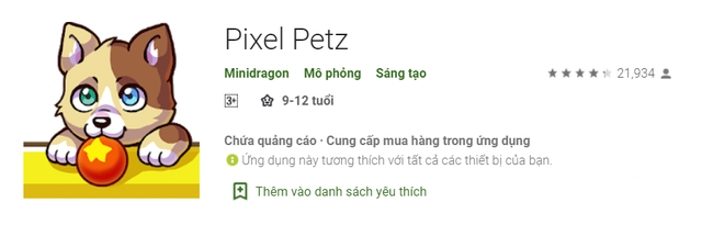 3 lý do để chơi Pixel Petz, nhà thiết kế thú cưng ảo sáng tạo của Minidragon - Ảnh 1.