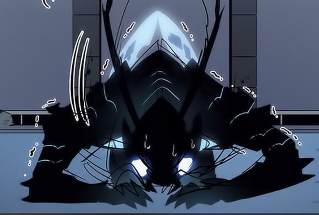 Vua kiến quỳ gối trước Jinwoo