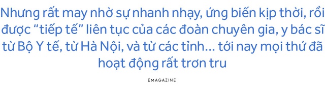 Những bác sĩ quên tên mình đeo mã số vào tâm dịch - Ảnh 5.