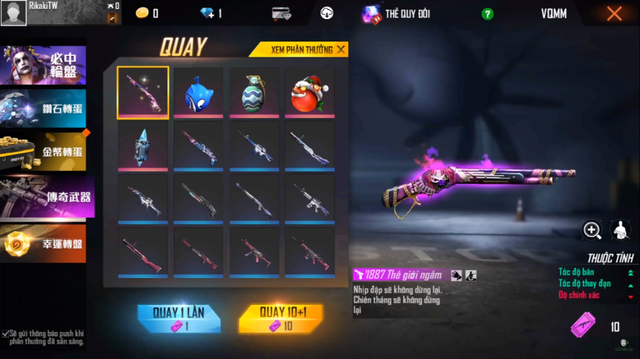 Game thủ lo ngại skin súng mạnh nhất Free Fire khi về VN sẽ được Garena bán với giá cao - Ảnh 1. Game thủ lo ngại skin súng mạnh nhất Free Fire khi về VN sẽ được Garena bán với giá cao - Ảnh 1.