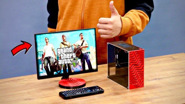 Chế tạo PC siêu nhỏ nhưng vẫn chiến GTA V phè phè - Ảnh 1.