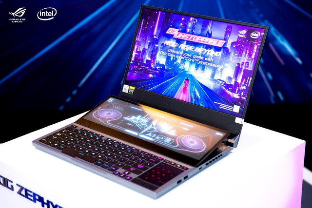 ASUS ra mắt dàn siêu laptop gaming, đỉnh nhất là ROG Zephyrus Duo 15: Core i9 gen 10, màn hình 144-300hz, giá từ 80 triệu đồng - Ảnh 2.