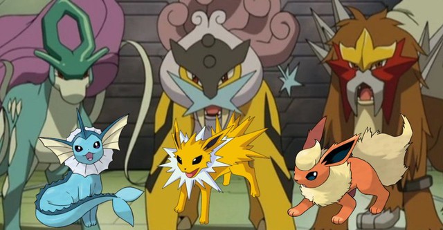 Pokemon: Liệu bộ ba Siêu thú Huyền thoại có phải từng là các dạng tiến hóa của Eevee hay không? - Ảnh 2.