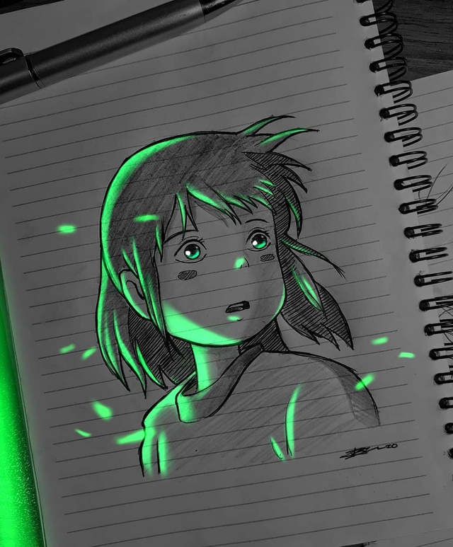 Ấn tượng trước bộ ảnh anime phiên bản "phát sáng"! | Anime character  drawing, Anime artwork, Anime drawings tutorials