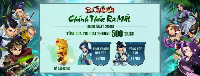 Đại Hiệp Khách chính thức ra mắt hôm nay, trải nghiệm đỉnh cao game kiếm hiệp của người Việt ngay bây giờ! - Ảnh 1.