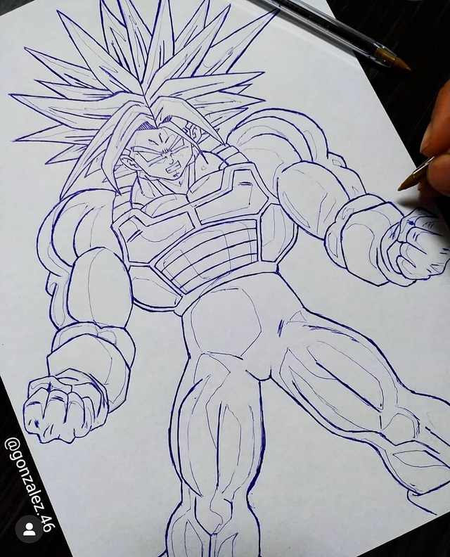 Mãn nhãn khi ngắm loạt ảnh vẽ lại các nhân vật trong Dragon Ball bằng bút bi - Ảnh 26.