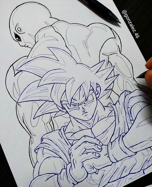 Mãn nhãn khi ngắm loạt ảnh vẽ lại các nhân vật trong Dragon Ball bằng bút bi - Ảnh 27.