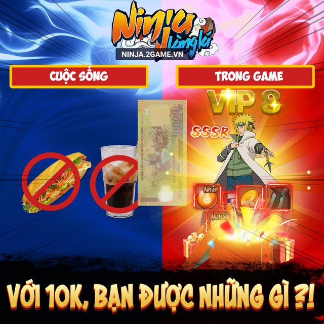 Ninja Làng Lá Mobile chìu fan Naruto hết nấc tặng miễn phí VIP 8, Tướng đỏ mừng ra mắt game hôm nay 4/8 - Ảnh 5. Ninja Làng Lá Mobile chìu fan Naruto hết nấc tặng miễn phí VIP 8, Tướng đỏ mừng ra mắt game hôm nay 4/8 - Ảnh 5.