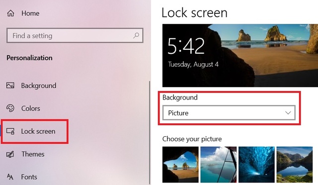 5 điều thú vị mà bạn có thể làm với màn hình Lock Screen trên Windows 10 - Ảnh 2.
