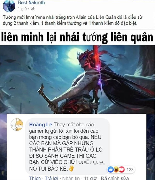 Vụ tố cáo tướng LMHT đạo nhái ý tưởng, game thủ Liên Quân thay mặt cộng đồng phẫn nộ lên tiếng - Ảnh 3.