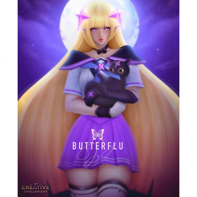 Liên Quân Mobile: Loạt Fan Art chủ đề TelAnnas Vệ Thần cực dễ thương được game thủ tự sáng tạo - Ảnh 8. Liên Quân Mobile: Loạt Fan Art chủ đề TelAnnas Vệ Thần cực dễ thương được game thủ tự sáng tạo - Ảnh 8.