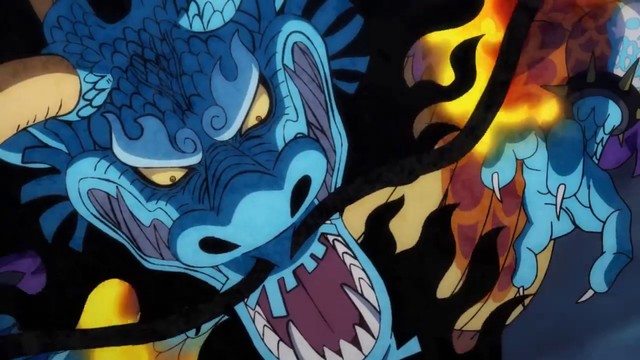 One Piece: Kaido trong dạng hóa Rồng mạnh như thế nào, một cú thở nhẹ thổi bay cả một tòa thành? - Ảnh 3.