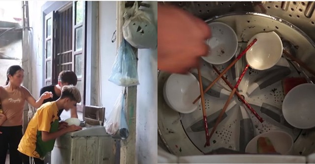 Sáng tạo ra phương pháp rửa bát đũa bằng máy trộn bê tông và máy giặt, Youtuber nhận mưa gạch đá từ phía cộng đồng mạng - Ảnh 3.