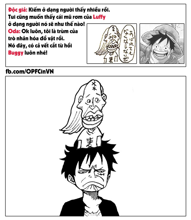 Review SBS One Piece 97: Cạn lời với hình dạng chiếc Mũ Rơm của Luffy được Oda nhân cách hóa - Ảnh 2.