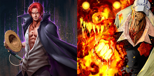 2 nhân vật đại diện cho Haki và năng lực Trái Ác Quỷ rất mạnh trong bộ truyện
