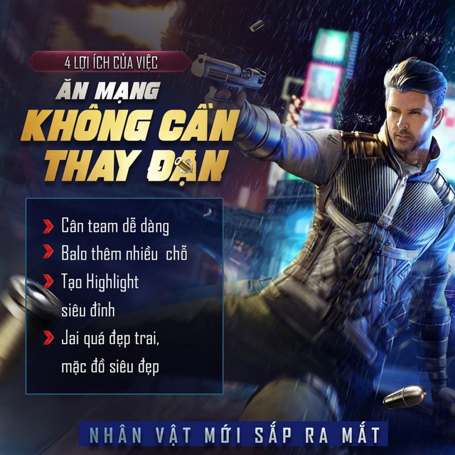 Jai, Nhân vật kết hợp giữa Vũ trụ Free Fire và ngôi sao Hrithik Roshan - Ảnh 1.