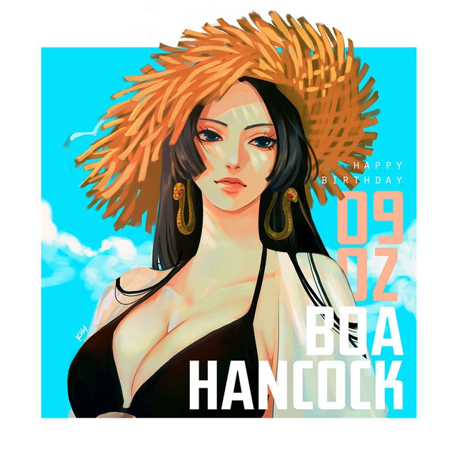 Boa Hancock phong cách bãi biển nhân ngày sinh nhật