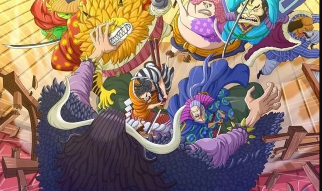 Spoiler One Piece chap 991: Cửu Hồng Bao quyết tử chiến đấu với Kaido, Zoro phản đối X-Drake kết liên minh - Ảnh 4.